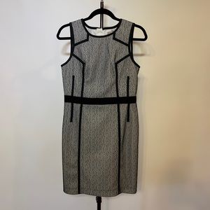 Black and White Banana Republic Dress